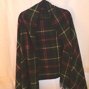 Merona plaid wrap